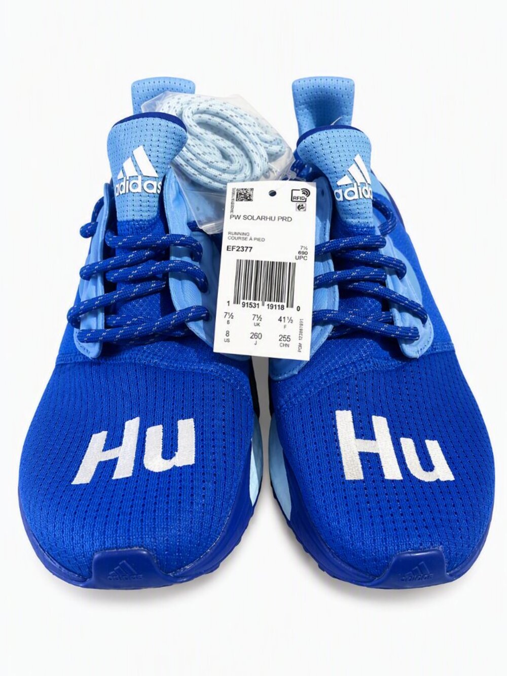NEW Adidas Solar Hu Prd 'Pharrell Now Is Her Time To Pack Blue' Running Shoes
